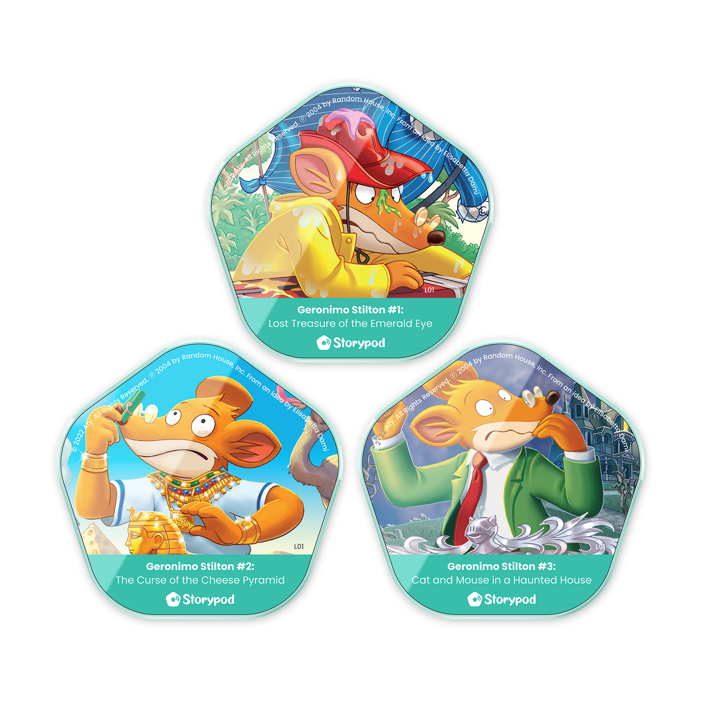 Geronimo Stilton Volumes 1-3