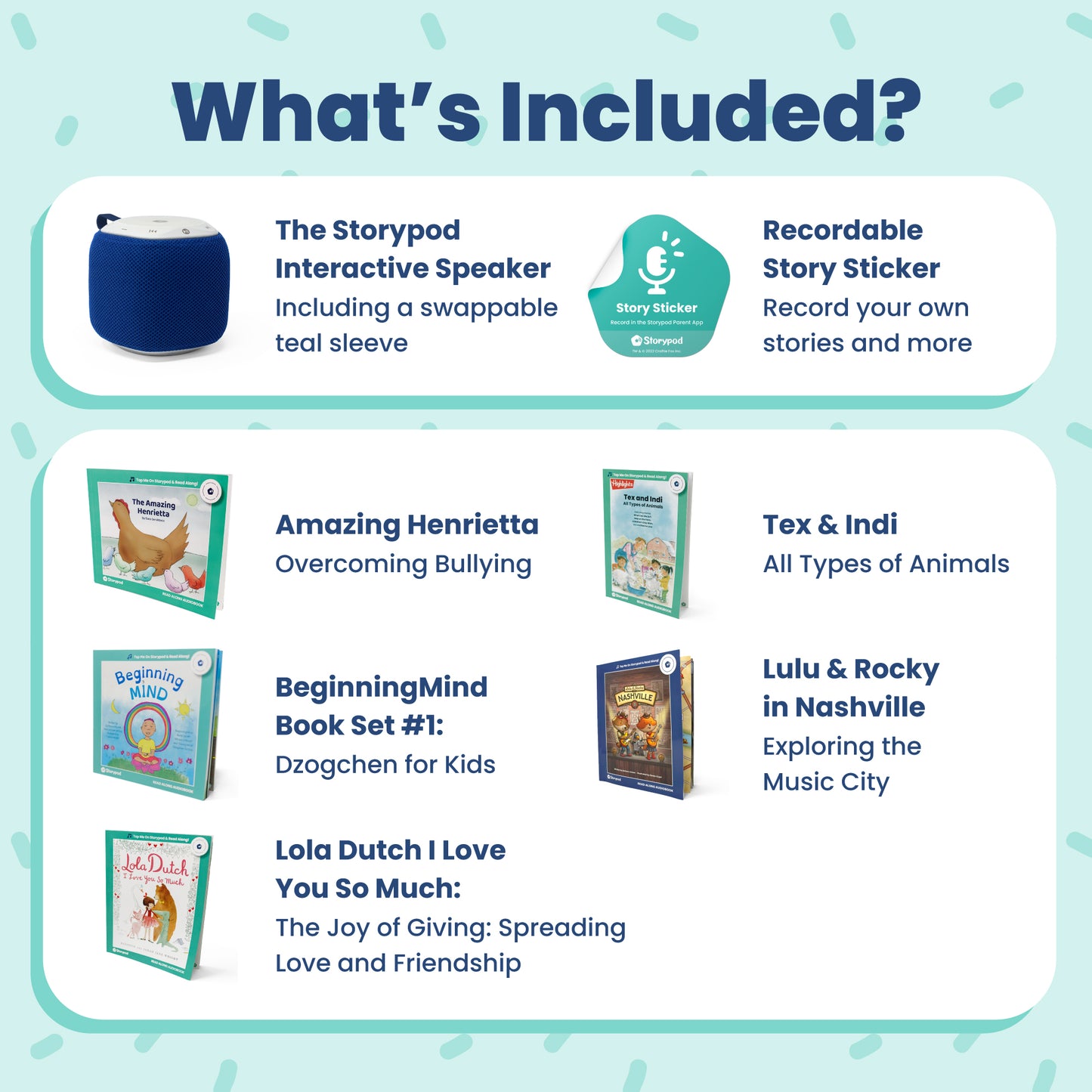 Storypod Holiday Book Bundle for Ages 3-6