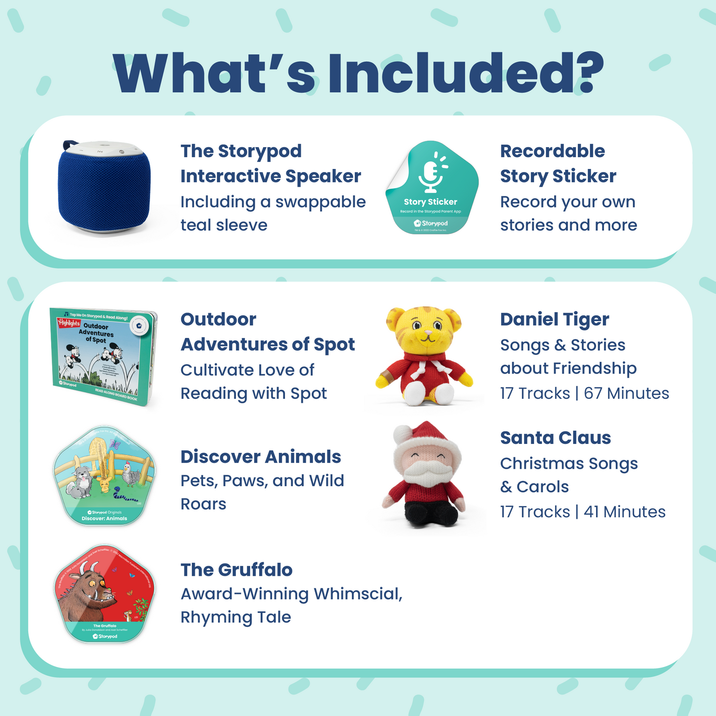 Storypod Holiday Bundle for Ages 0-3