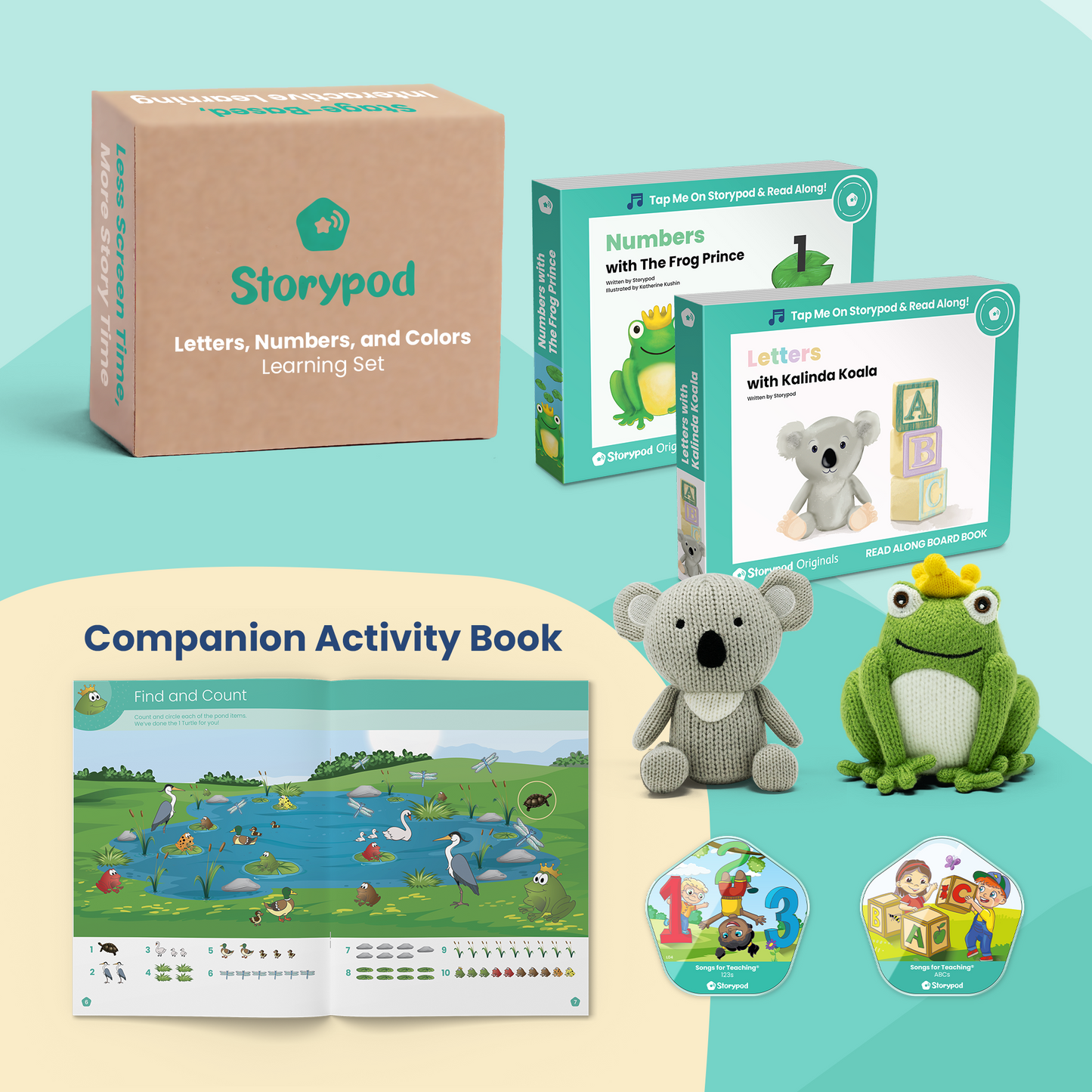 Letters, Numbers & Animals Learning Set