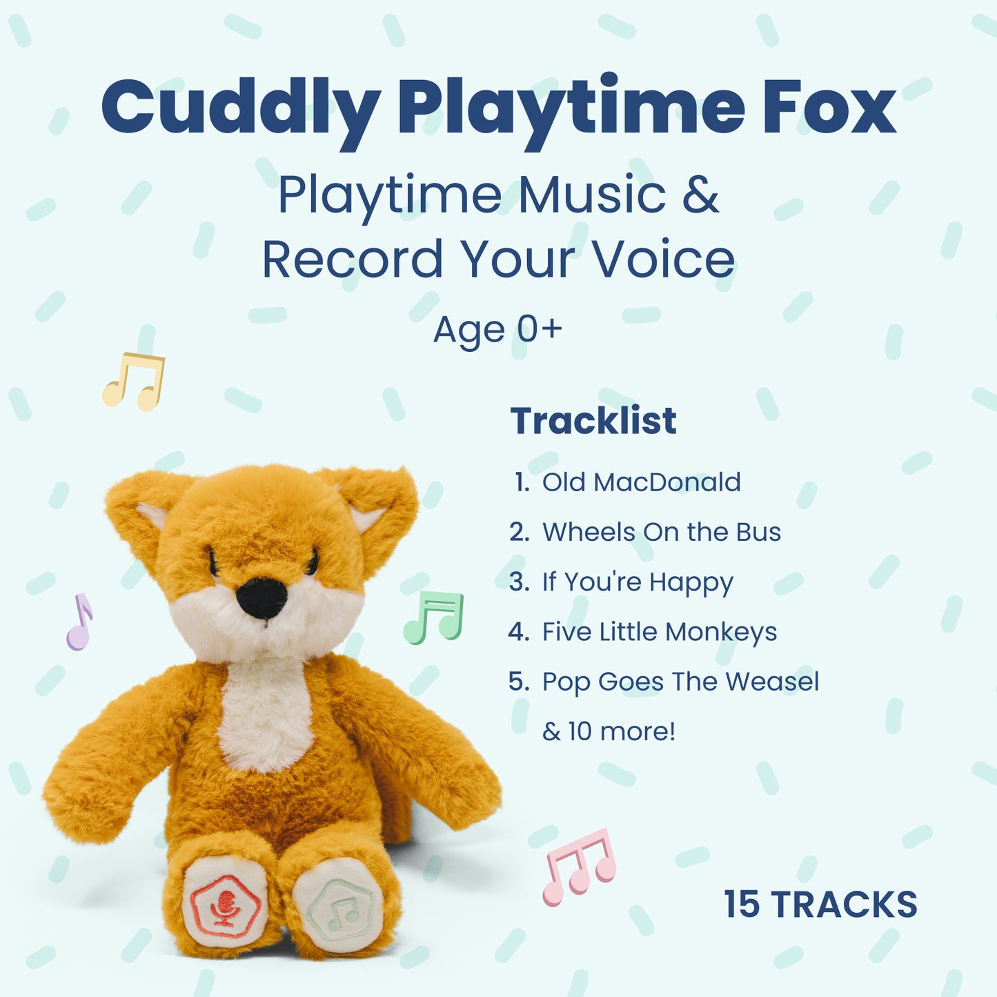 Cuddly Playtime Fox