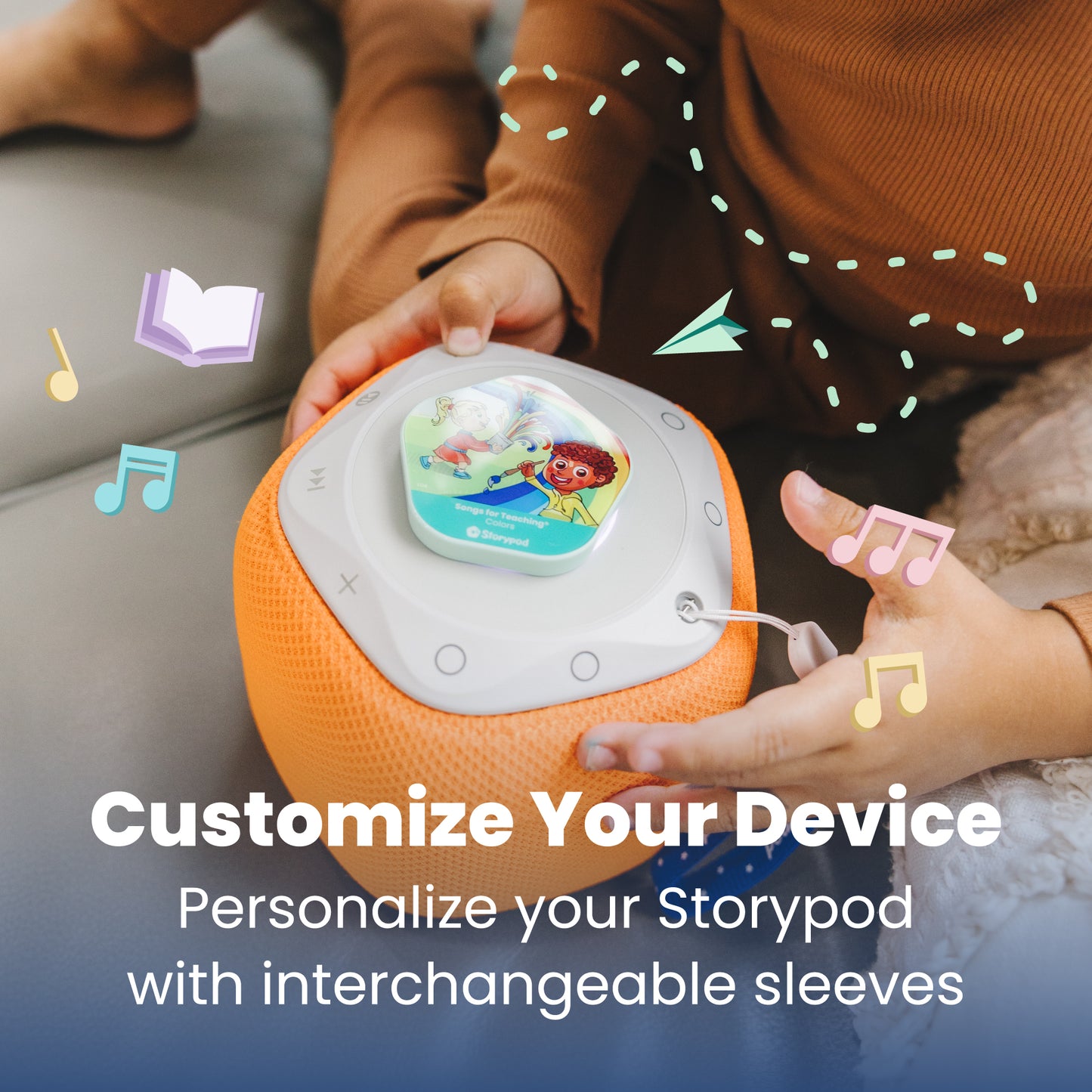 Orange Sleeve for The Storypod