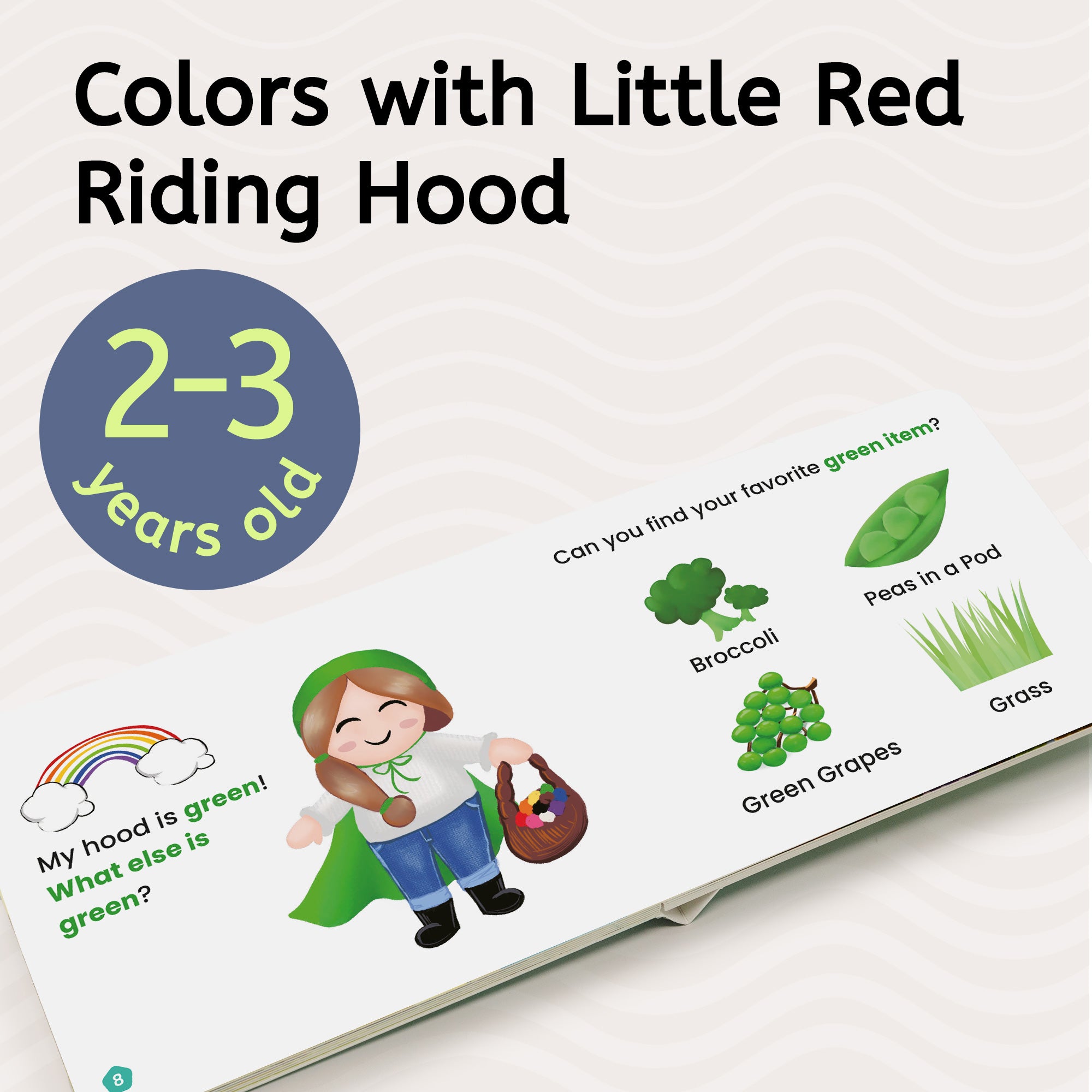 Colors with Little Red Riding Hood