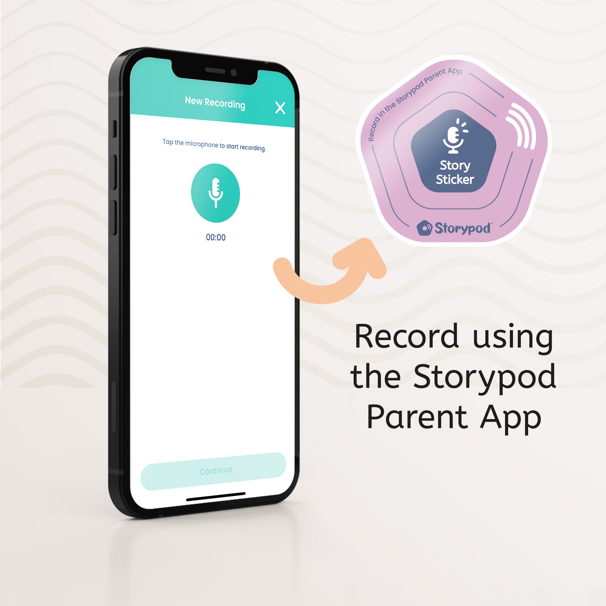 Recordable Story Stickers 3 Pack