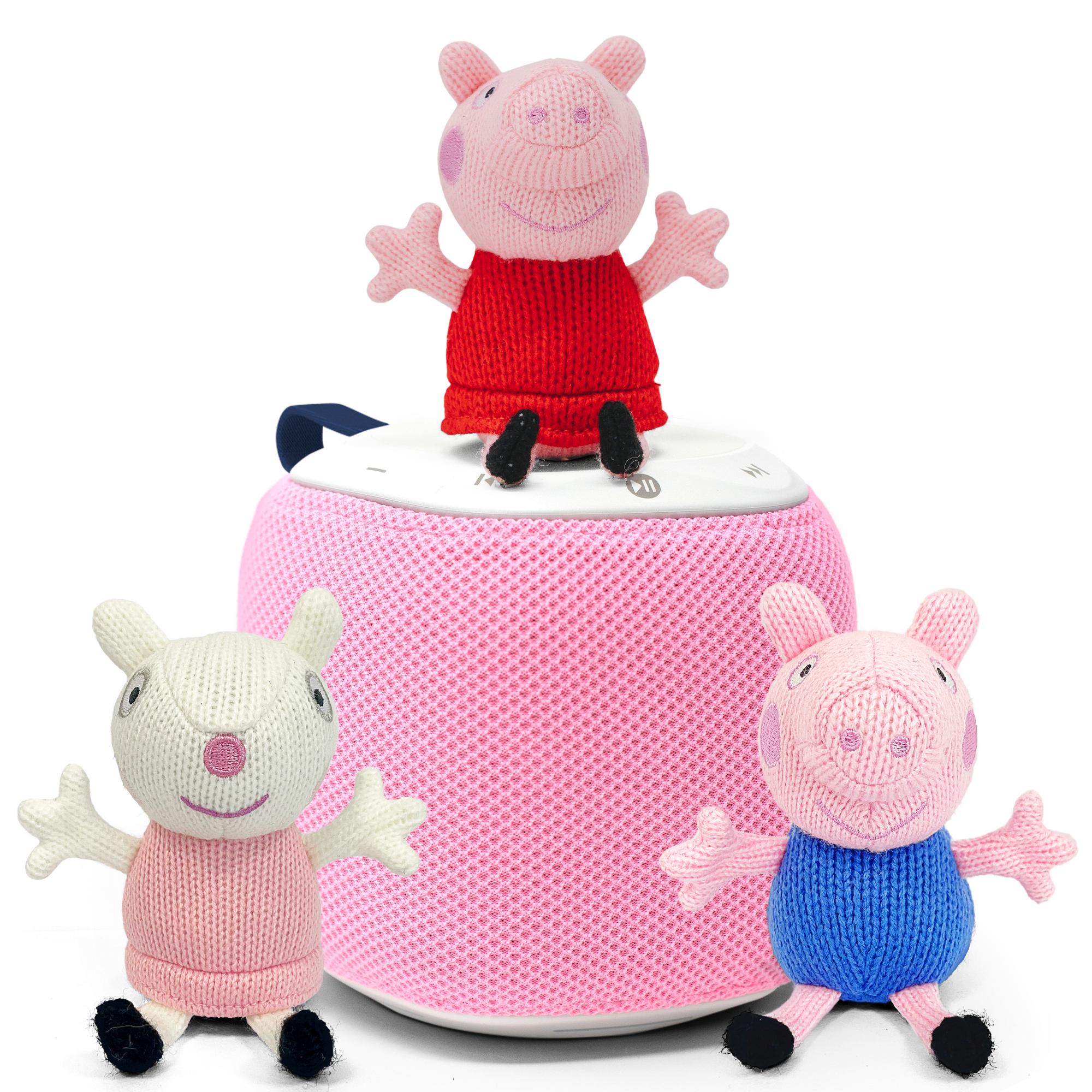 Storypod's Colors and Jungle Animals learning set with book, animal cards, and plush toy.