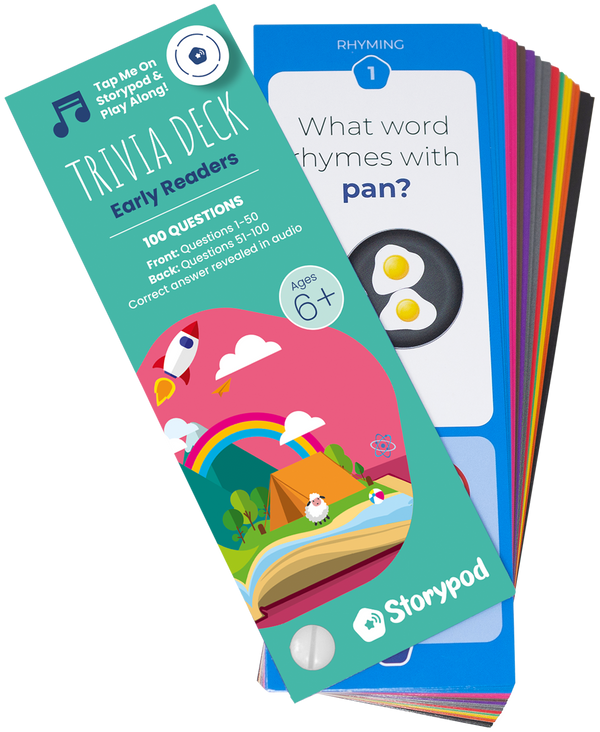 Trivia Decks that play when tapped on The Storypod