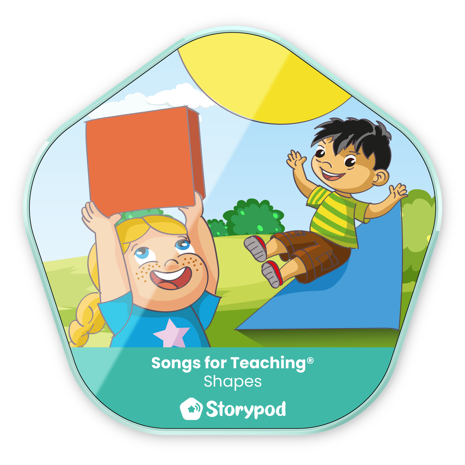 Colors & Shapes Learning Set for the Storypod Audio System Set 10