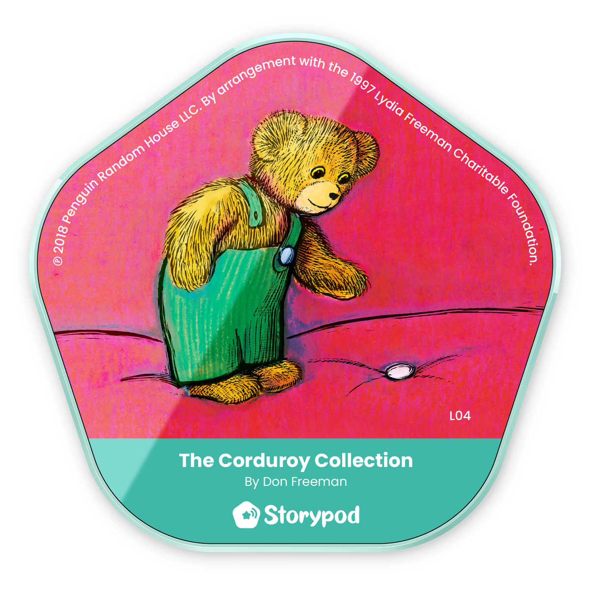 Storypod | Corduroy Collection Token | Adventures & Life Lessons