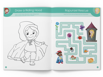 Colors & Shapes Activity Book