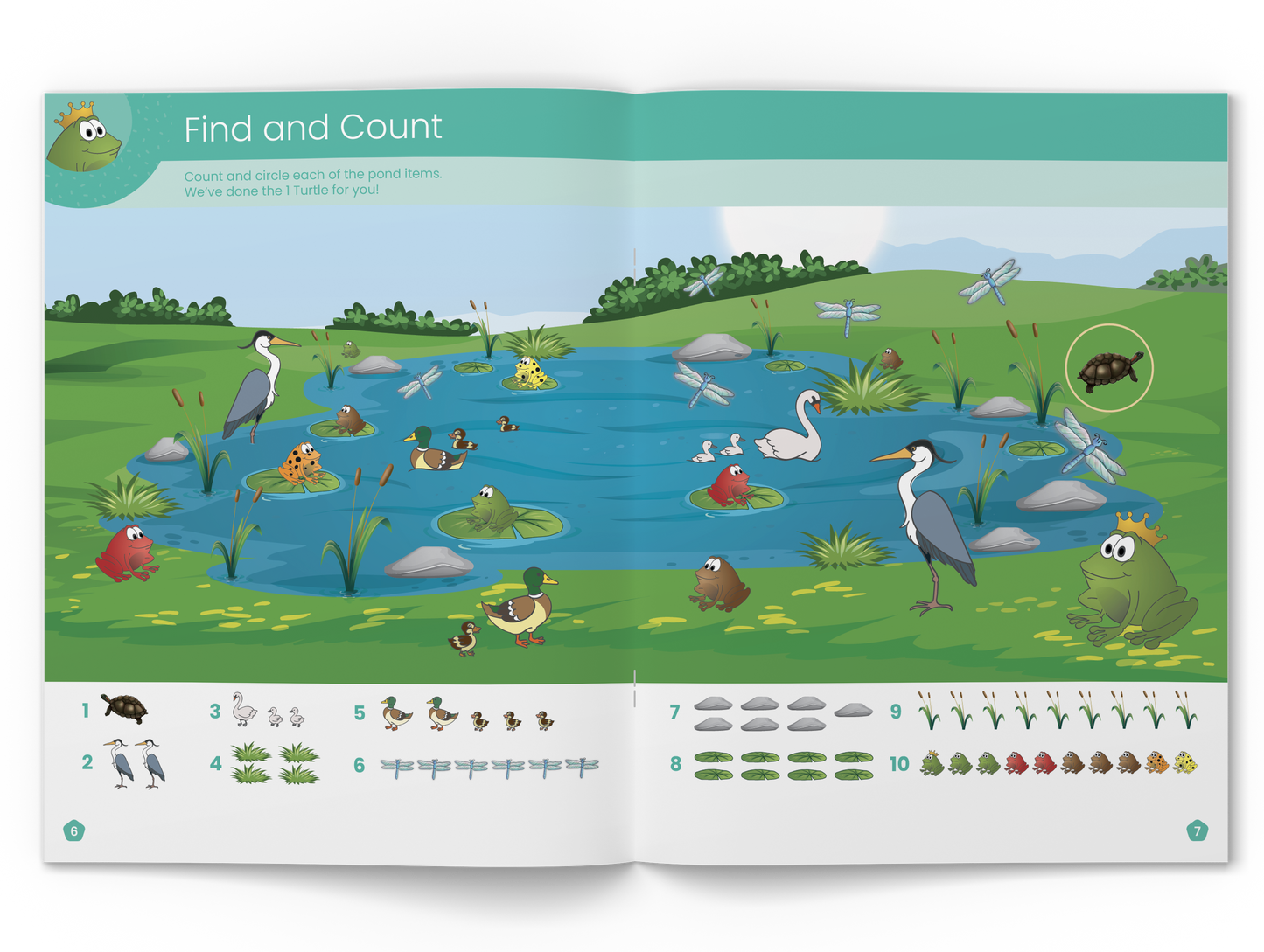 Letters, Numbers & Animals Activity Book