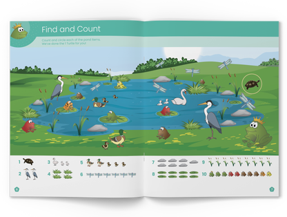 Letters, Numbers & Animals Activity Book