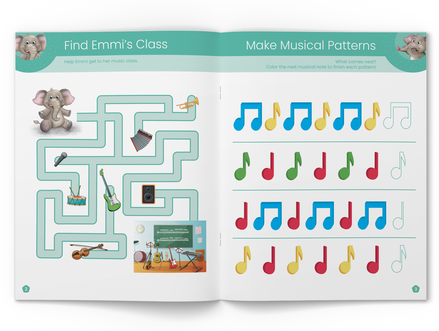 Music & Movement Activity Book