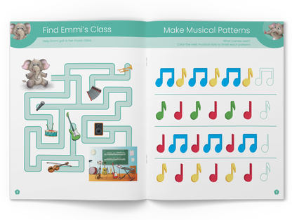 Music & Movement Activity Book