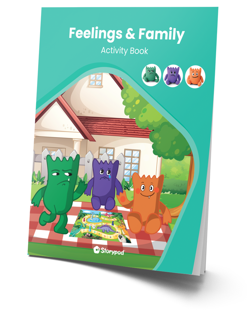Feelings & Family Activity Book