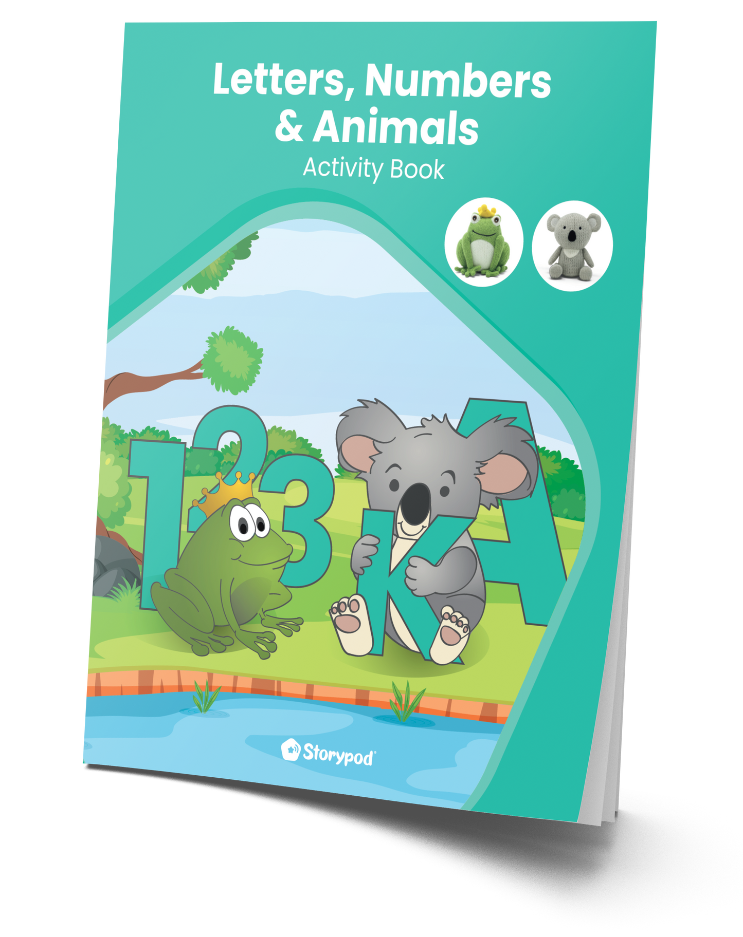 Letters, Numbers & Animals Activity Book