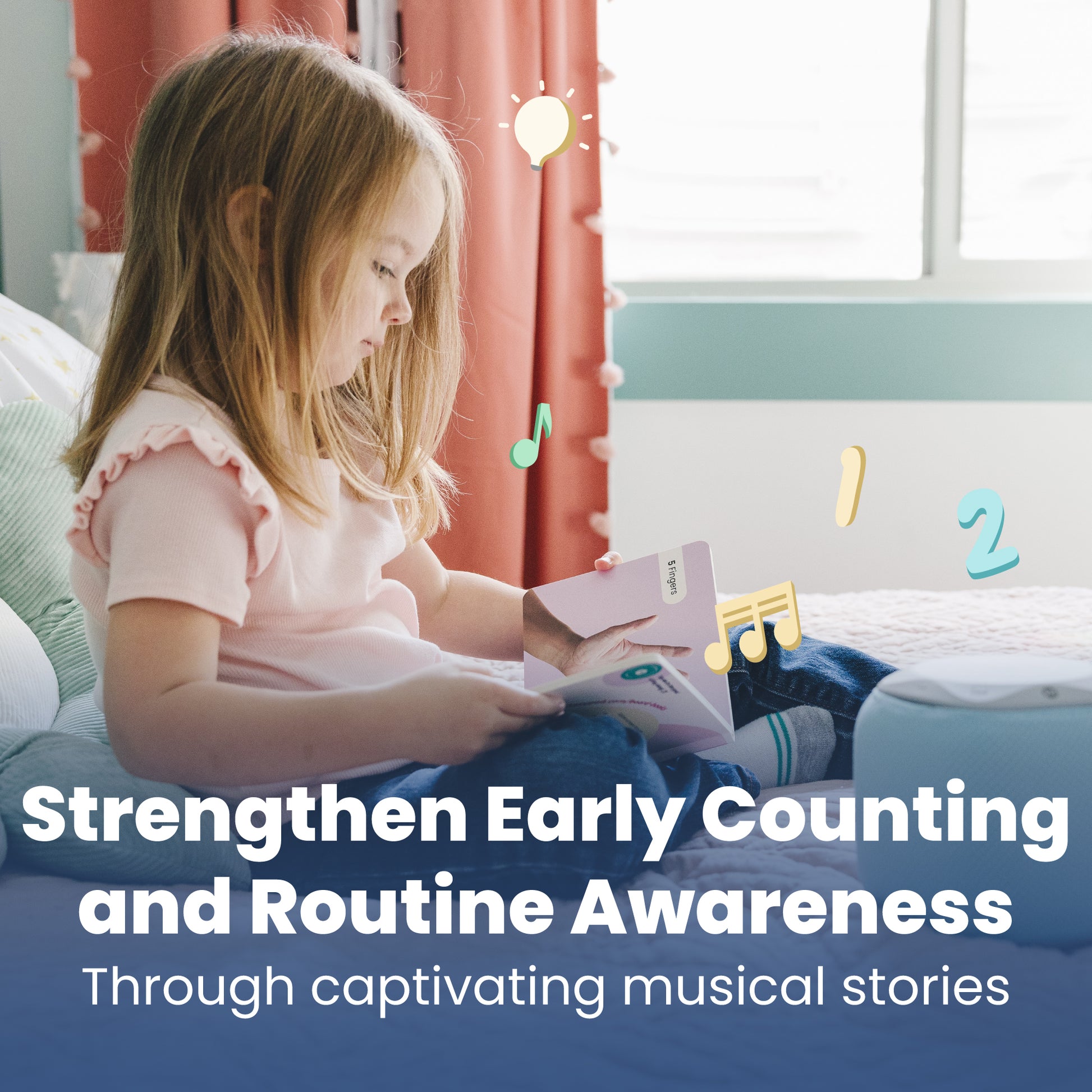 Numbers & Routines Learning Set for the Storypod Audio System - Set 8