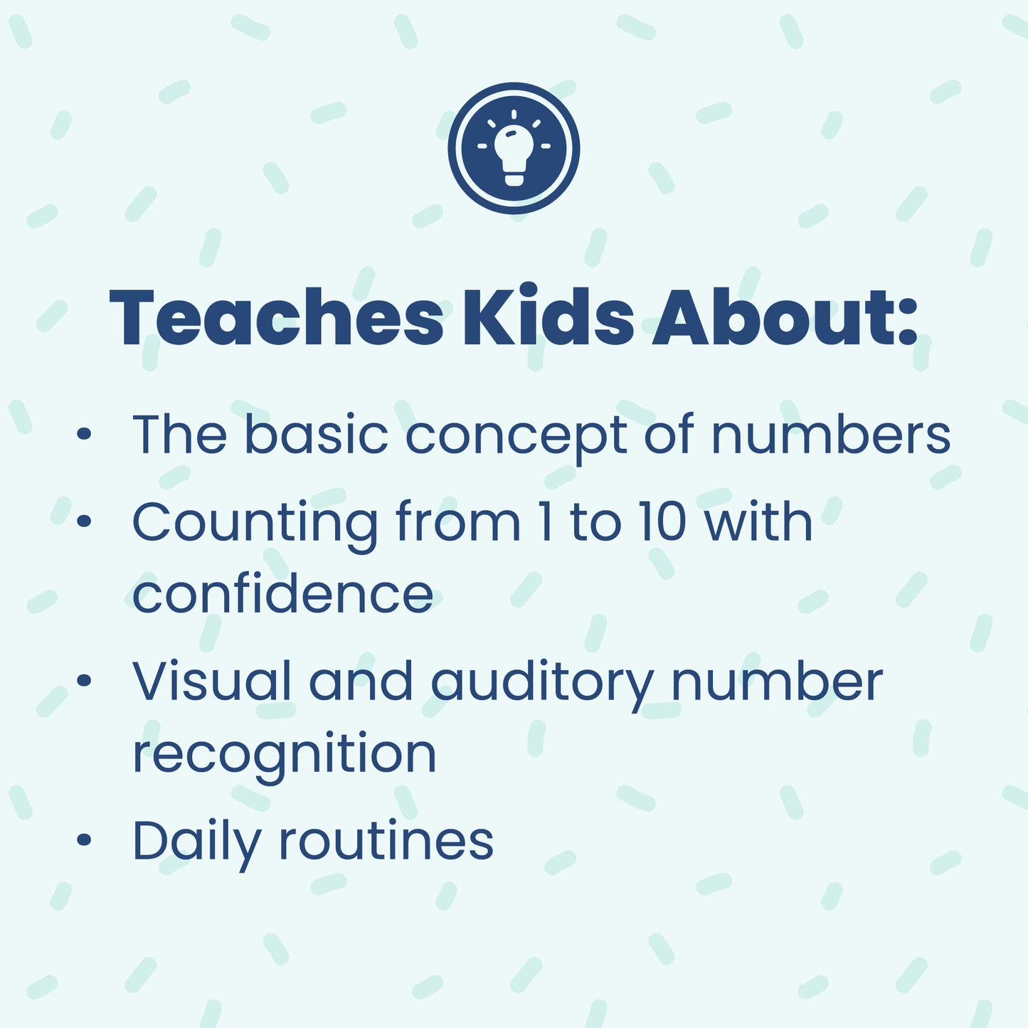 Numbers & Routines Learning Set
