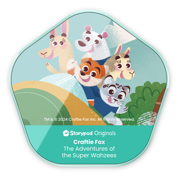 Storypod | The Adventures of the Super Wahzees Token | Audio