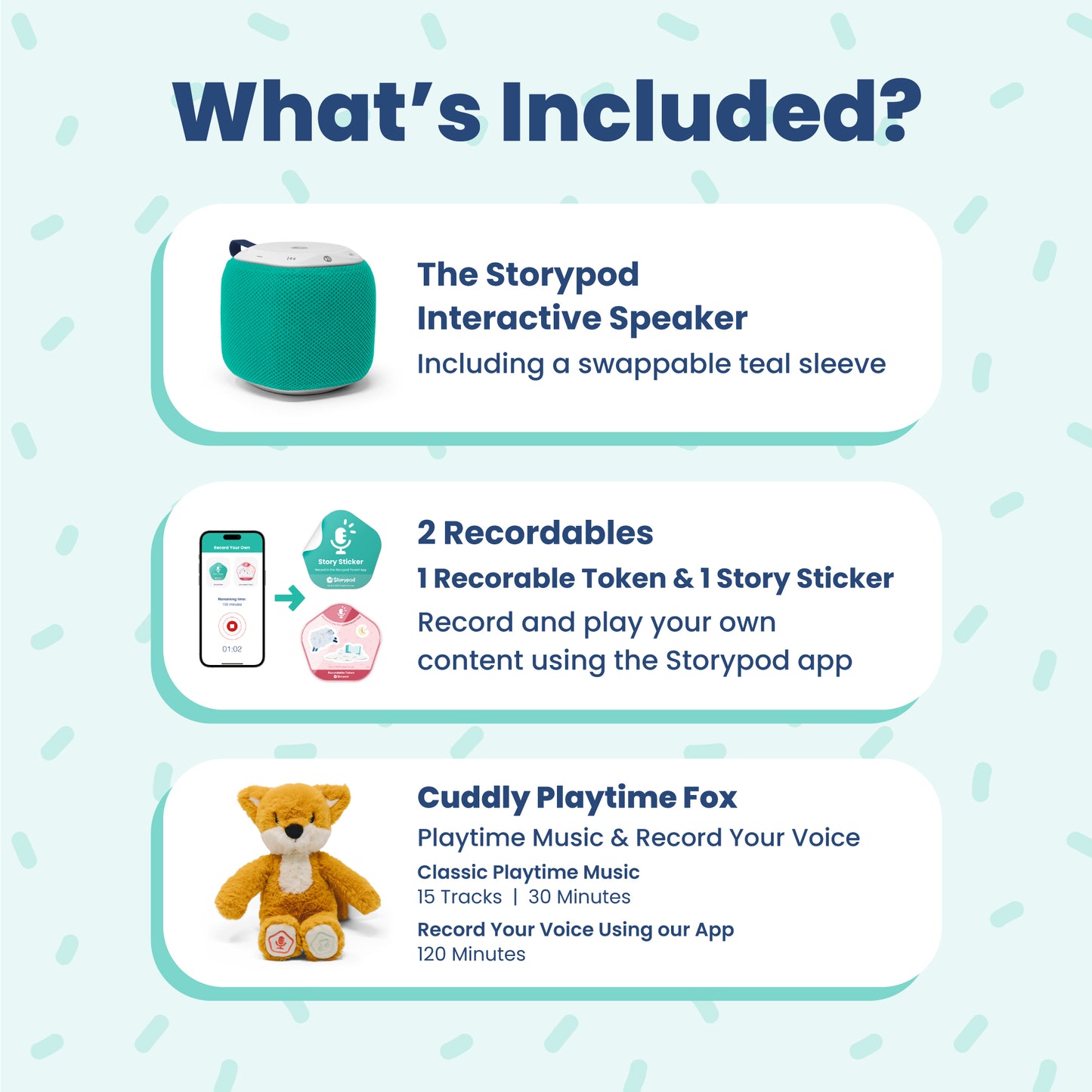 The Storypod Baby Learn & Dream Starter Bundle