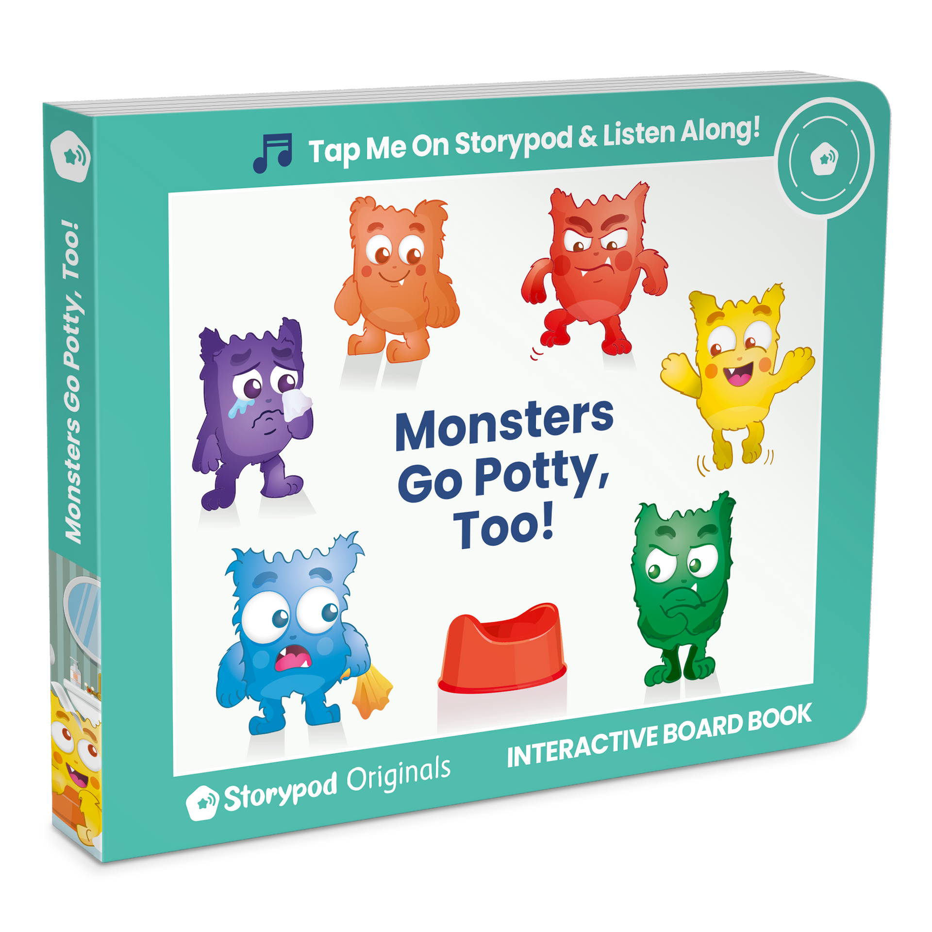 Monsters Go Potty, Too!