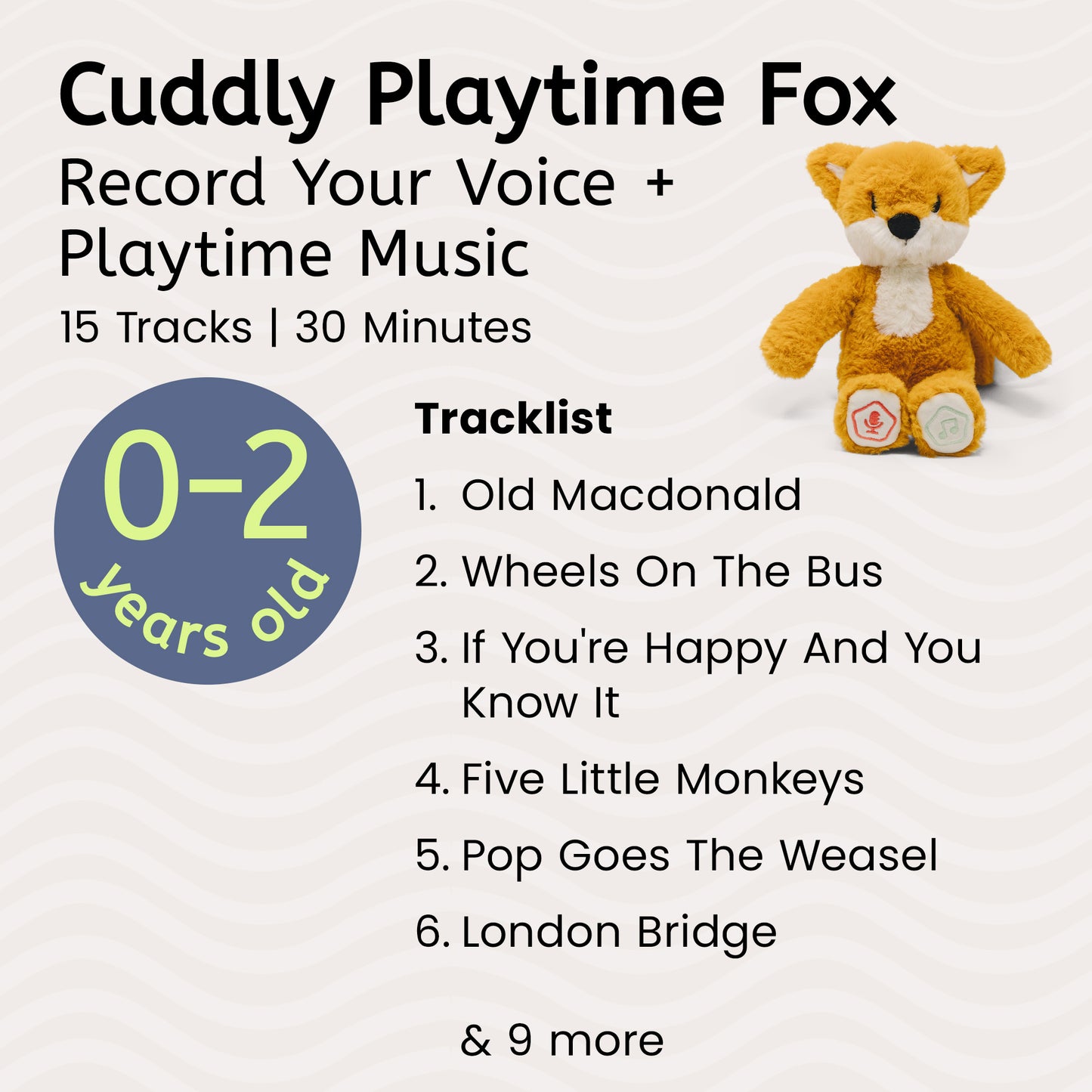 Cuddly Playtime Fox