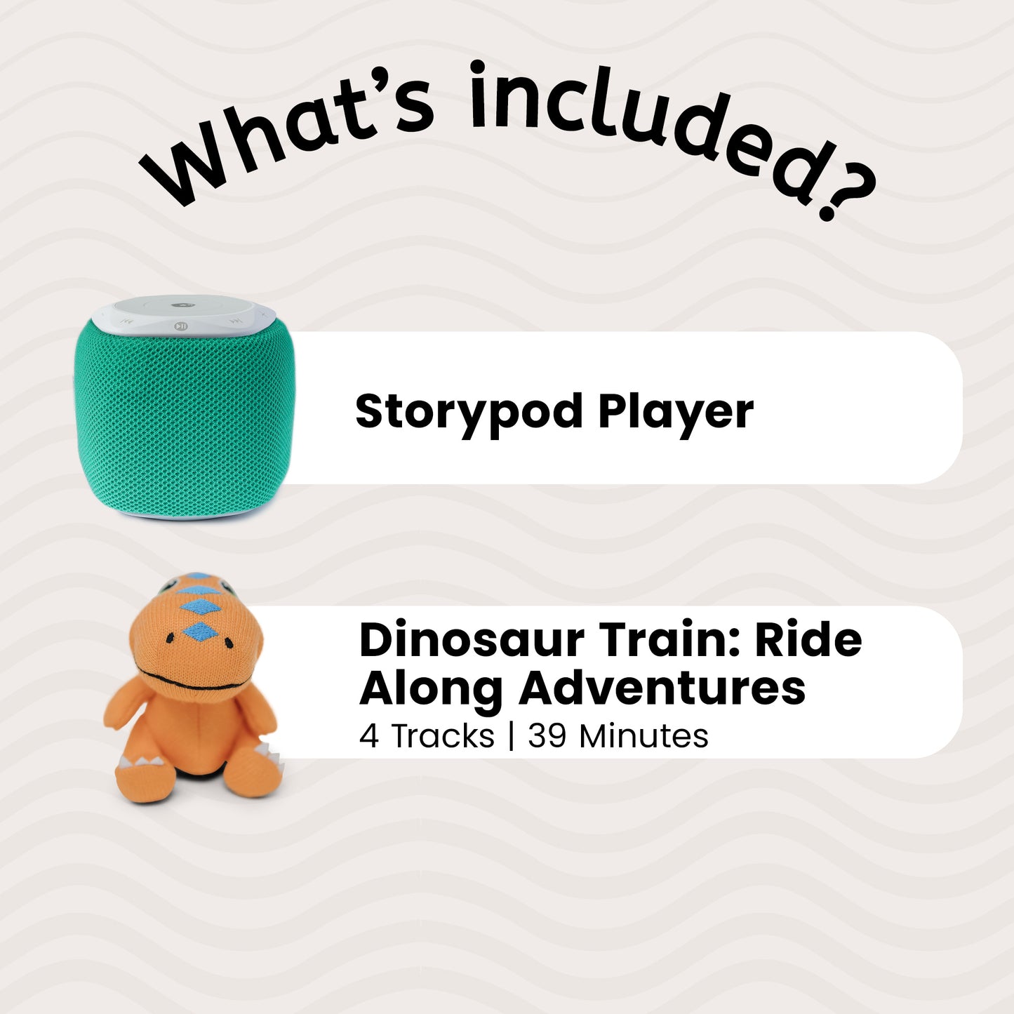 The Storypod Dinosaur Train Bundle