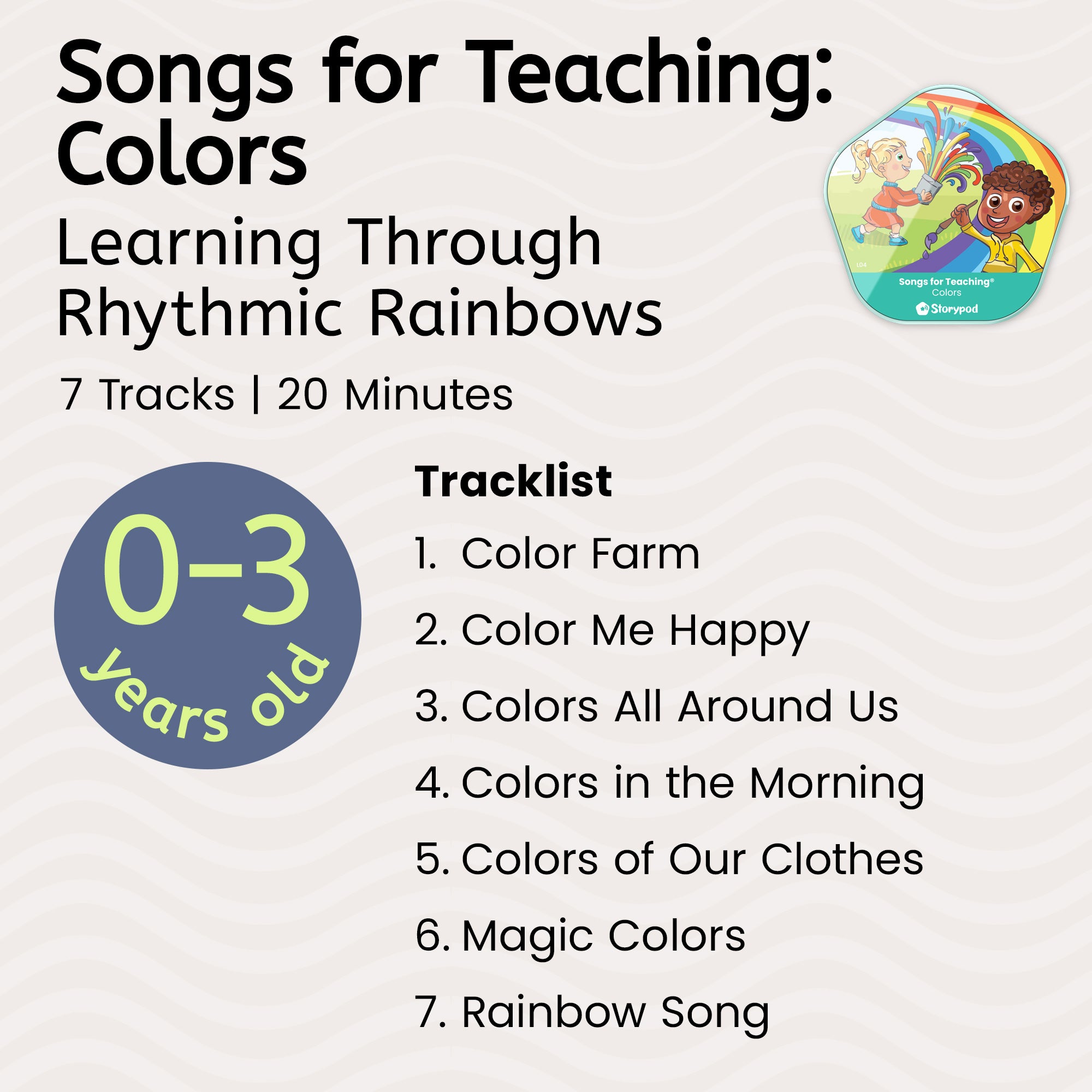 Songs for Teaching: Colors