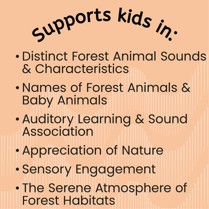 My First Forest Animals Card Set