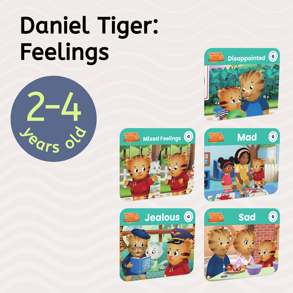 Storypod | Daniel Tiger "Feelings" Card Set | Emotional Learning