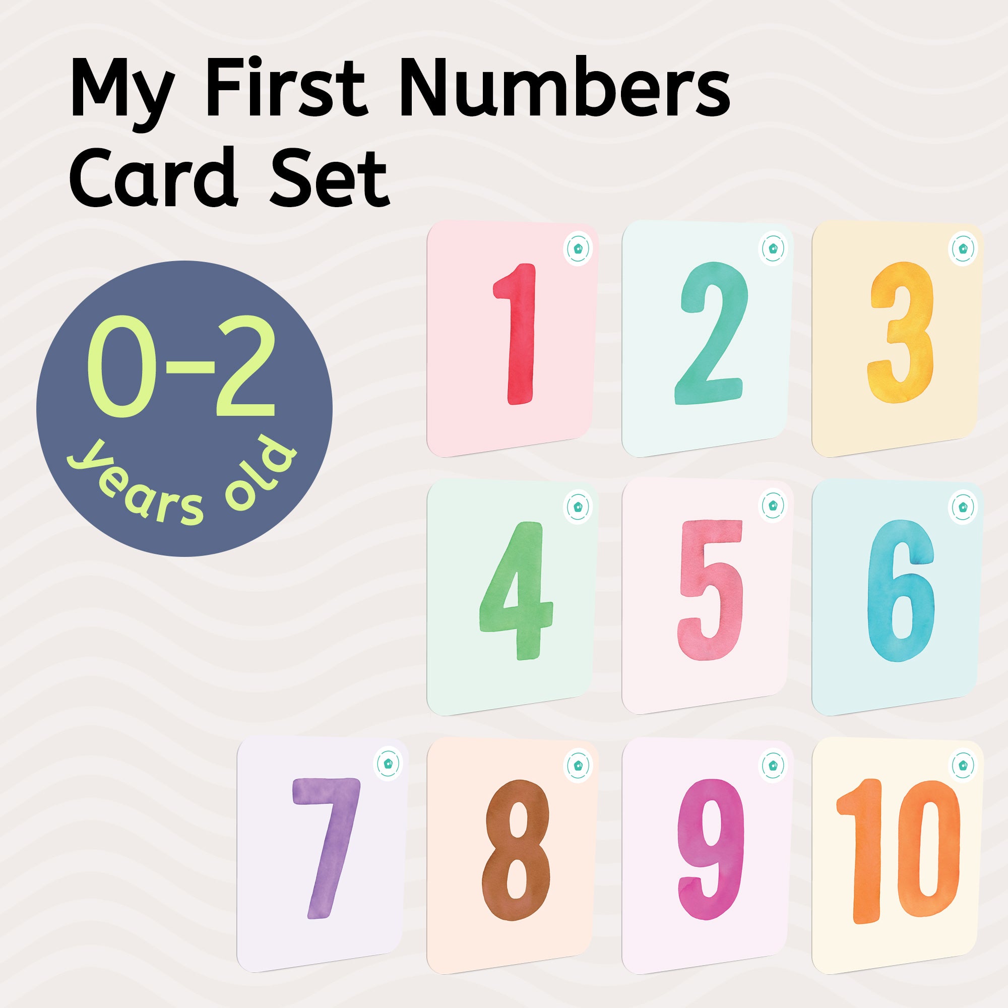 My First Numbers Card Set