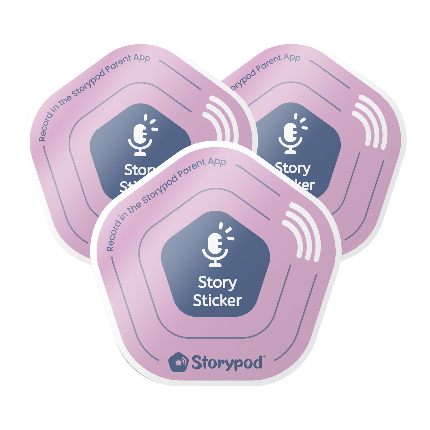 Recordable Story Stickers 3 Pack