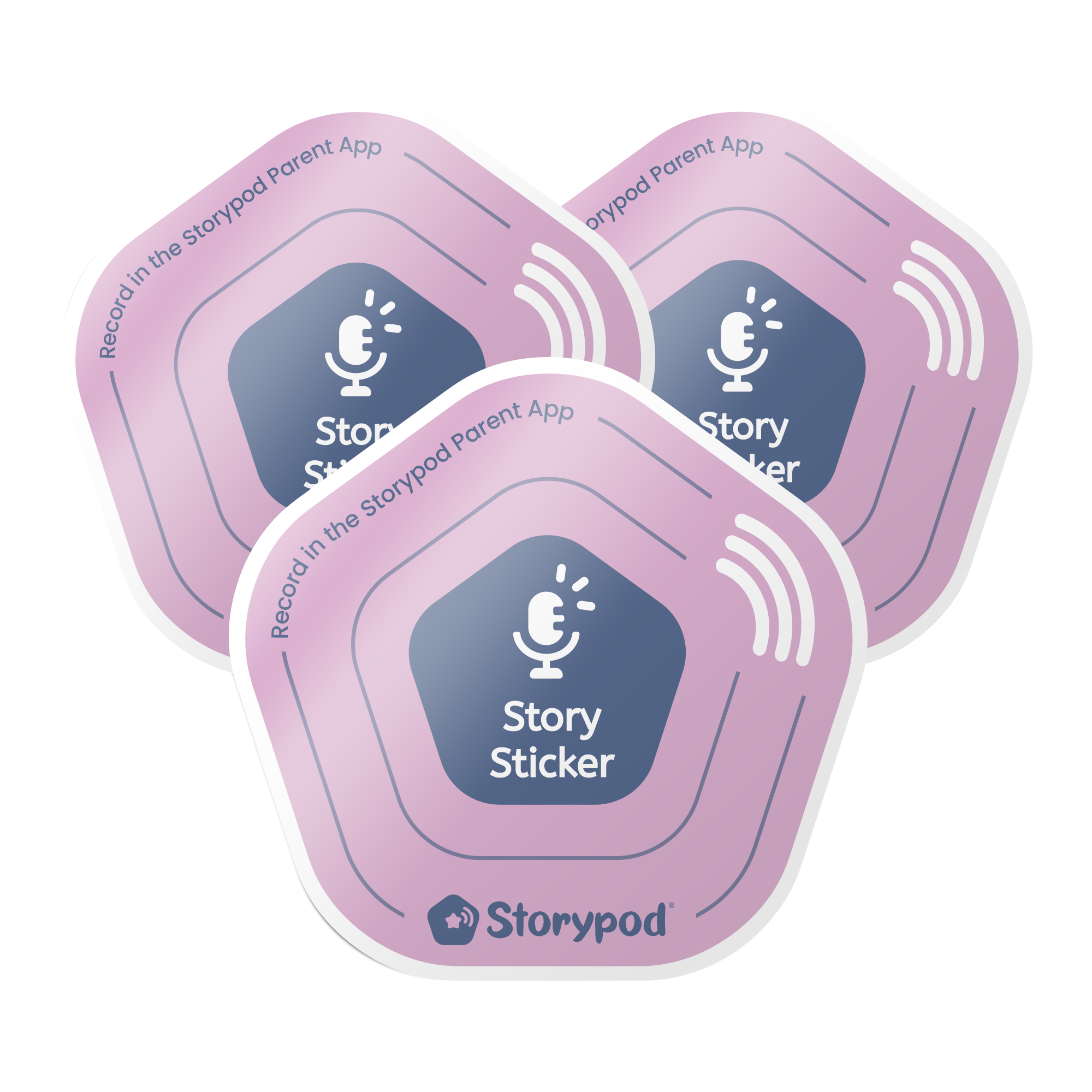 Recordable Story Stickers 3 Pack