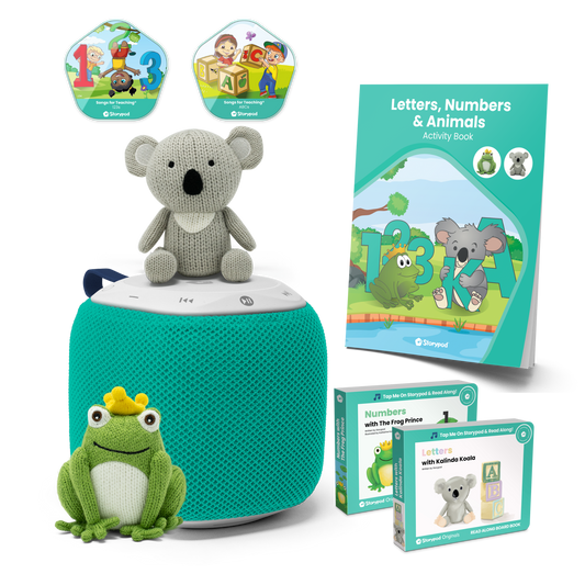 The Storypod and Letters, Numbers & Animals Learning Set