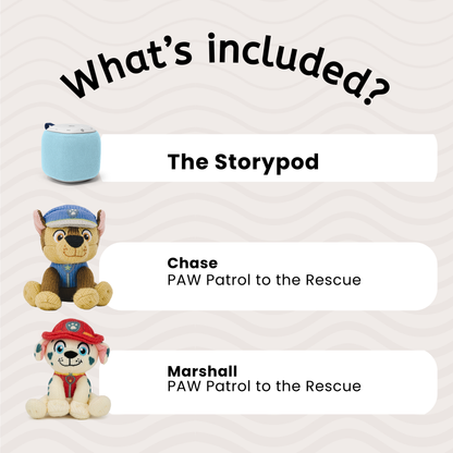 The Storypod PAW Patrol Chase & Marshall Bundle