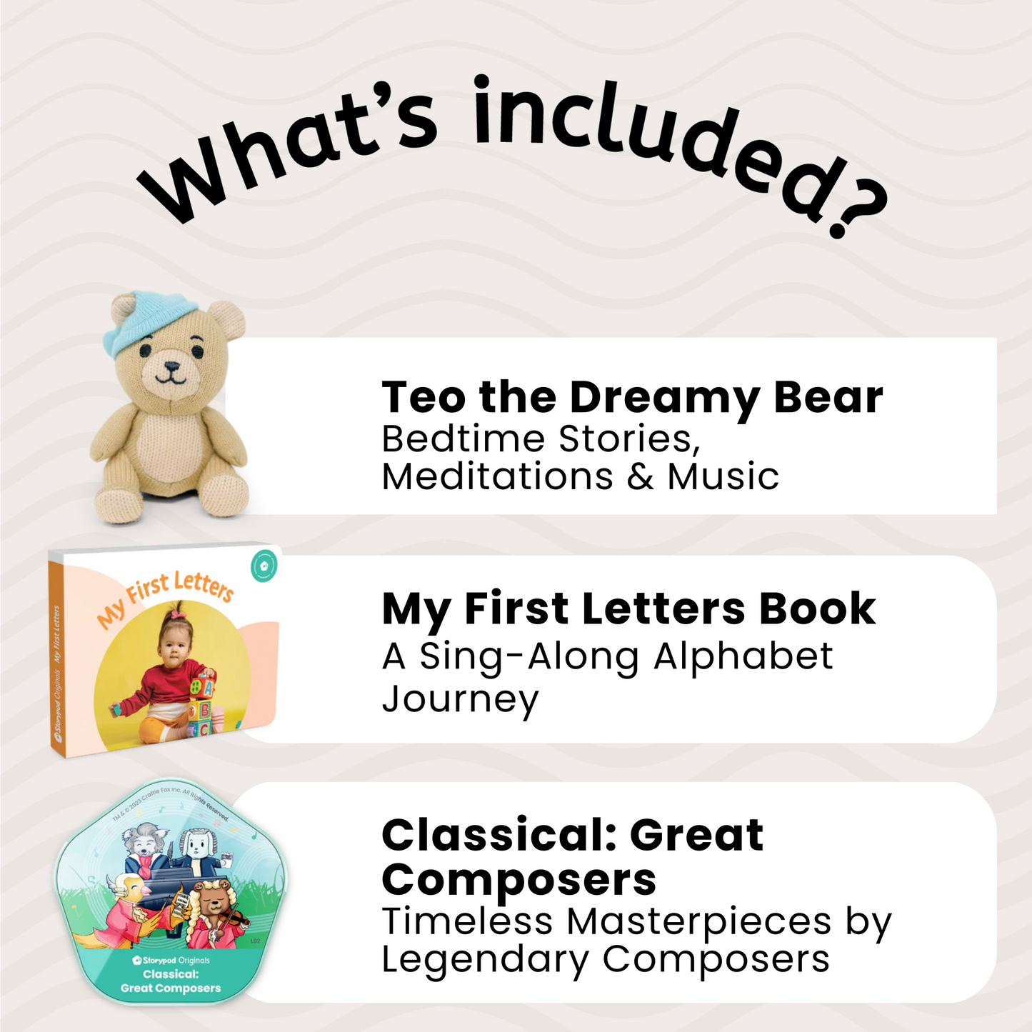 Letters & Calm Set