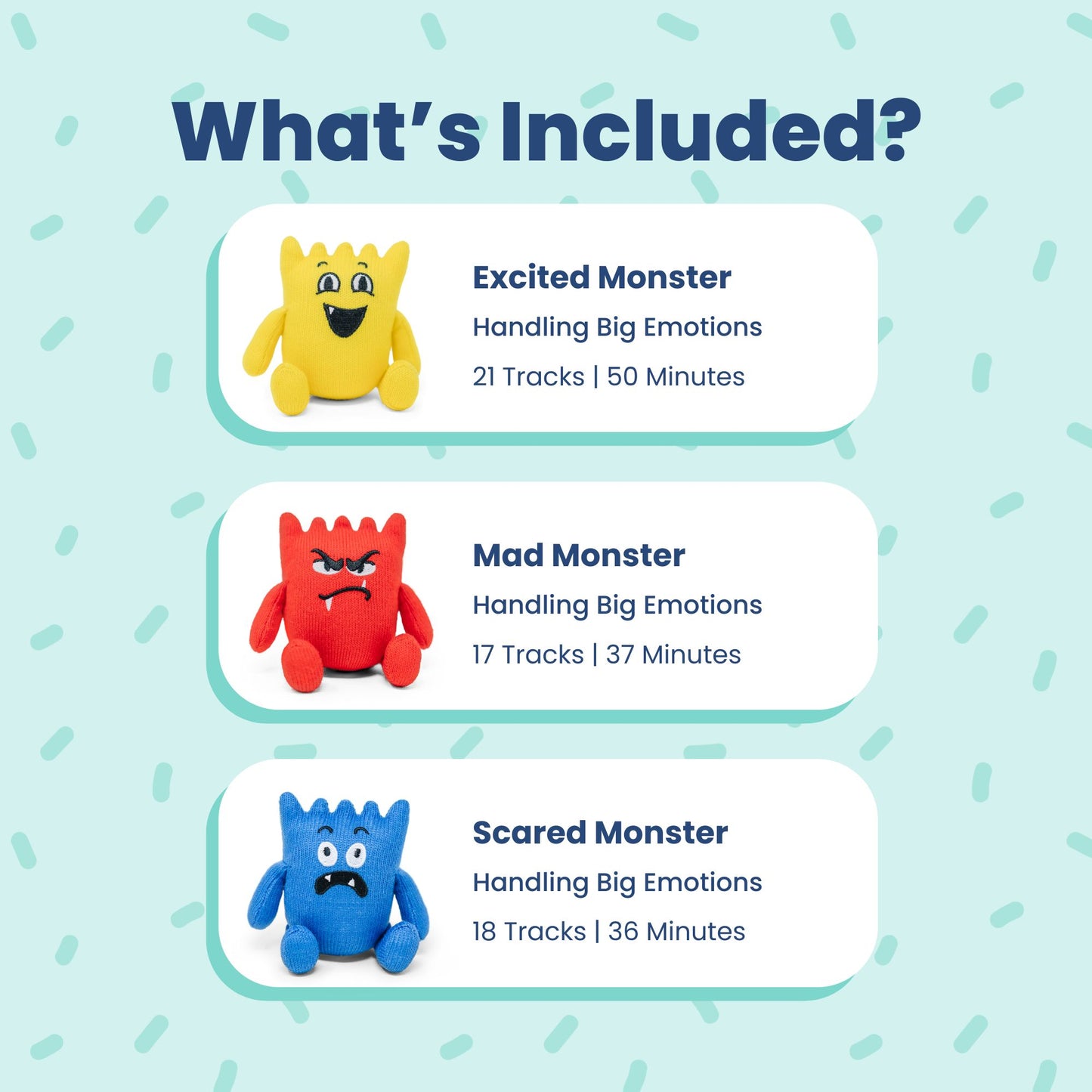 Emotional Learning Monsters