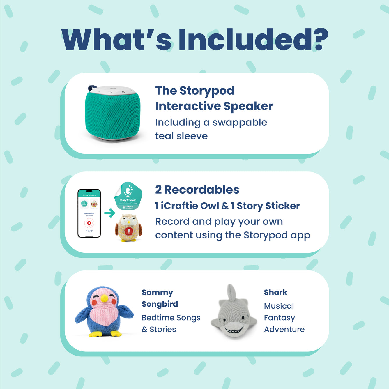 Storypod Starter Set - Age 3