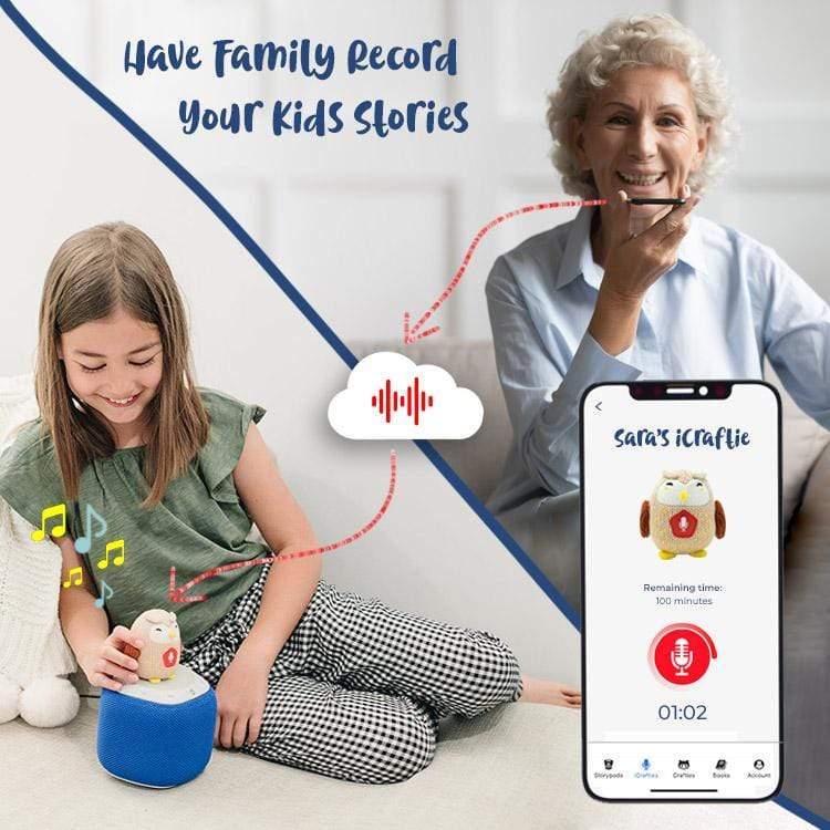 Storypod Craftie Record Your Own Stories with Owl iCraftie